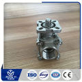 Industry manufacture stainless steel remote control ball valve with handle